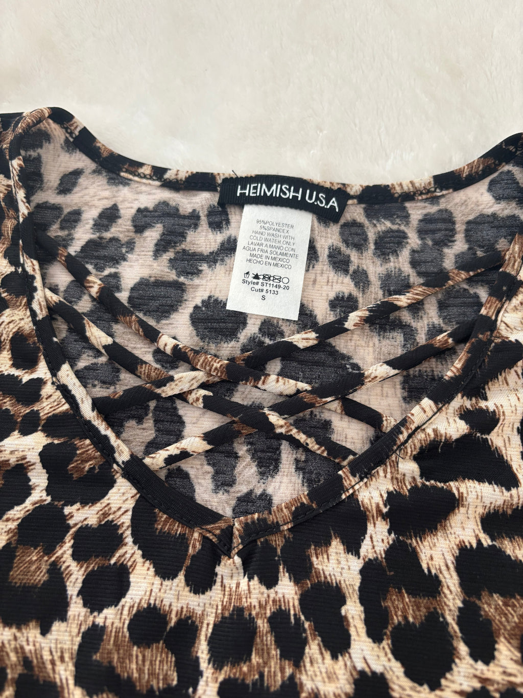 Leopard Top