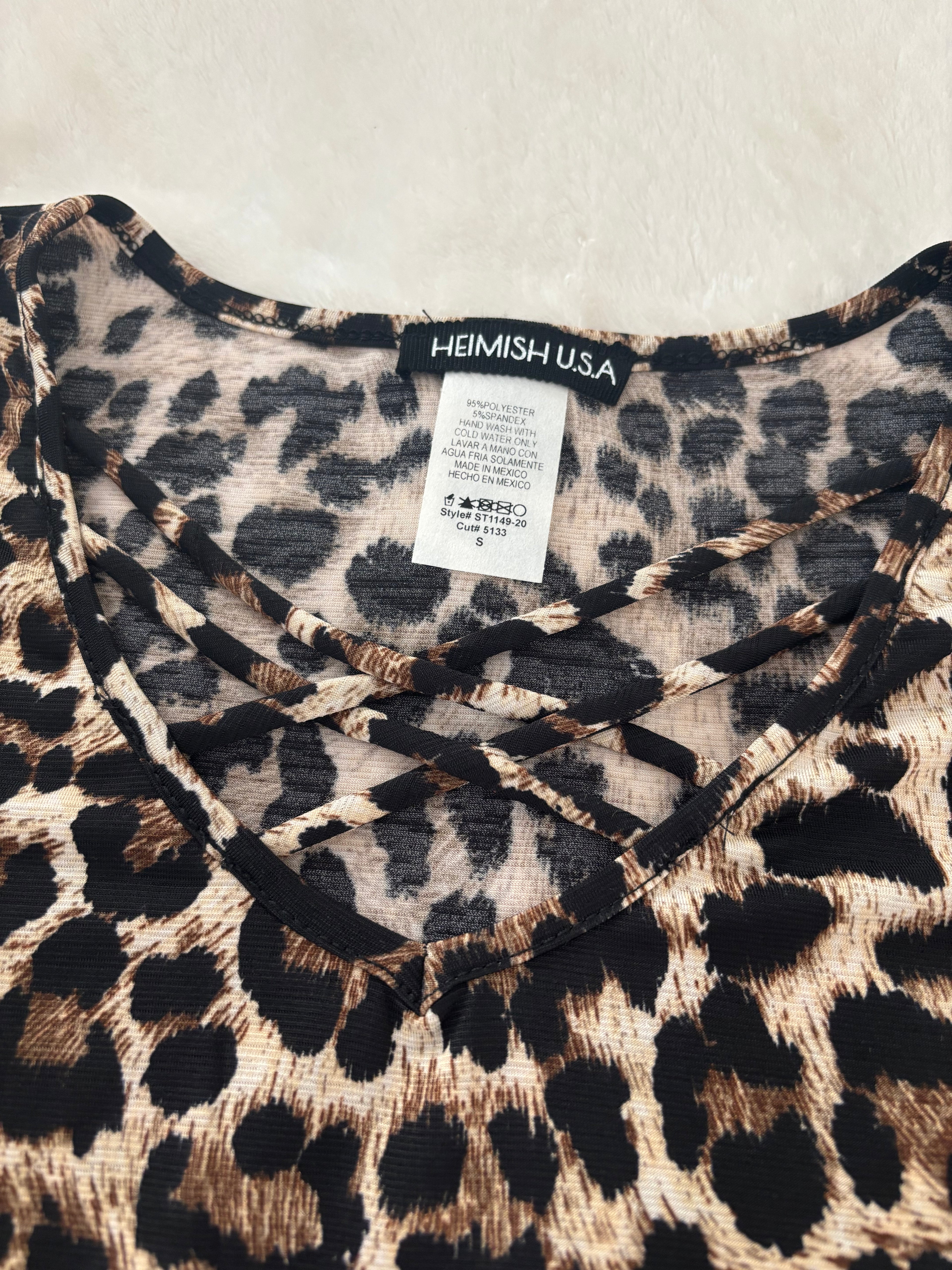 Leopard Top