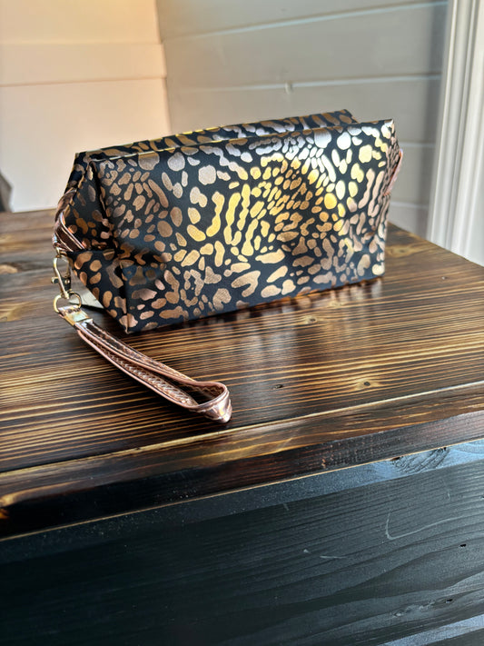 Leopard Cosmetic Bag