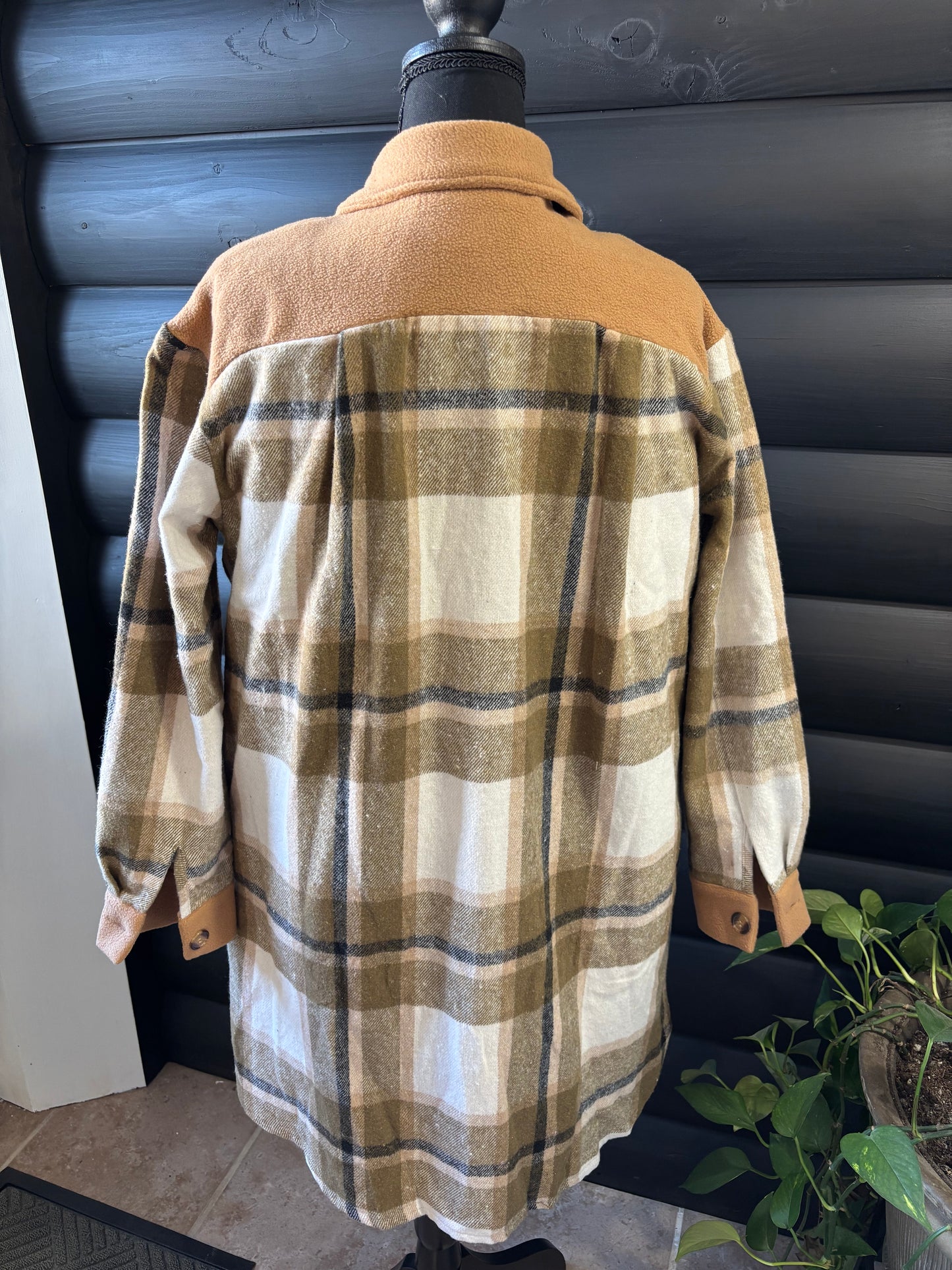 Plaid Long Coat