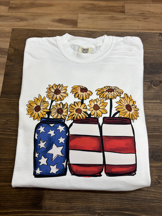 Sunflower Jar Tee